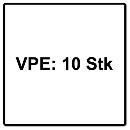 Fein E-Cut Long-Life Lama da sega Starlock / Bimetal / 20 x 34 mm - 10 pz. ( 63502183240 )