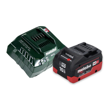 Metabo ASE 18 LTX Scie sabre sans fil 18 V + 1x Batterie 10,0 Ah + Chargeur