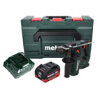 Metabo BH 18 LTX BL 16 cordless hammer drill 18 V 1.3 J SDS-plus Brushless + 1x rechargeable battery 10.0 Ah + charger + metaBOX