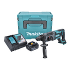 Makita DHR 241 RG1J 18 V 2,0 J SDS plus trapano a batteria + 1x batteria 6,0 Ah + caricatore + Makpac