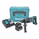 Makita DHR 241 RGJ cordless hammer drill 18 V 2.0 J SDS plus + 2x rechargeable battery 6.0 Ah + charger + Makpac