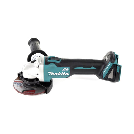 Makita DGA 504 G1J Amoladora angular sin cable 18 V 125 mm sin escobillas + 1x batería recargable 6,0 Ah + Makpac - sin cargador
