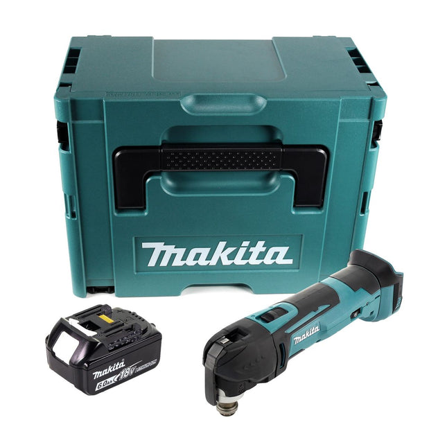 Makita DTM 51 G1J cordless oscillating drill 18 V + 1x battery 6.0 Ah + Makpac - without charger