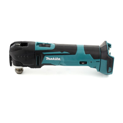 Makita DTM51RGJ 18V Cordless Multifunction Sander Cutter + 2x 6.0Ah Batterie + Caricabatteria + Makpac Case