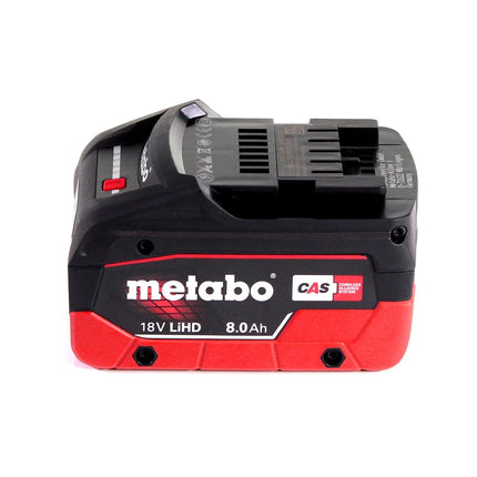 Metabo SSW 18 LTX 600 llave de impacto a batería 18 V 600 Nm 1/2" + 1x batería 8,0 Ah + maletín - sin cargador