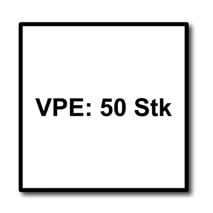 HECO MULTI MONTI plus MS anclaje de tornillo 7,5 x 60 mm 50 piezas (52374) tornillo para hormigón cabeza redonda plana T-Drive galvanizado azul A2K