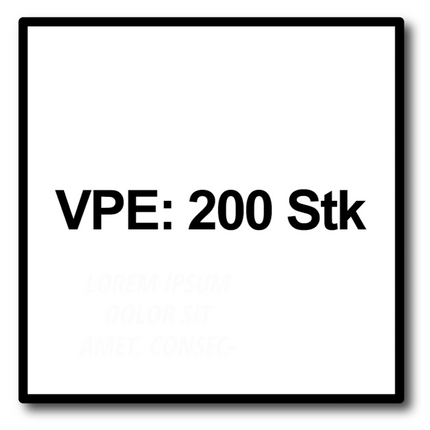 HECO MULTI MONTI plus F anclaje de tornillo 6,0 x 120 mm 200 piezas (4x 48505) tornillo para hormigón, cabeza avellanada, accionamiento en T, galvanizado azul, A2K