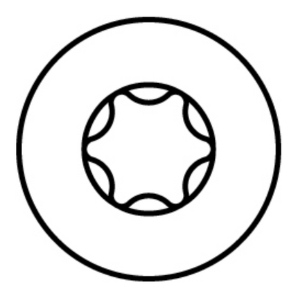 HECO MULTI MONTI plus F anclaje de tornillo 6,0 x 80 mm 100 piezas (2x 48501) tornillo para hormigón, cabeza avellanada, accionamiento en T, galvanizado azul, A2K