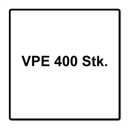 HECO MULTI MONTI plus MS anclaje de tornillo 7,5 x 40 mm 400 piezas (4x 49854) tornillo para hormigón cabeza redonda plana T-Drive galvanizado azul A2K
