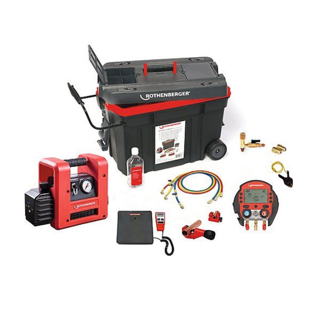 Rothenberger ROCADDY 120 R32 Digital ( 1000002561 ) Installazione, manutenzione, riparazione di sistemi di refrigerazione e condizionamento dell'aria