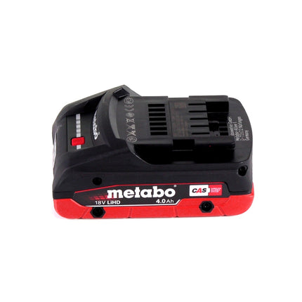 Metabo W 18 LTX 125 Akku Winkelschleifer 18 V 125 mm + 1x Akku 4,0 Ah + metaBOX - ohne Ladegerät