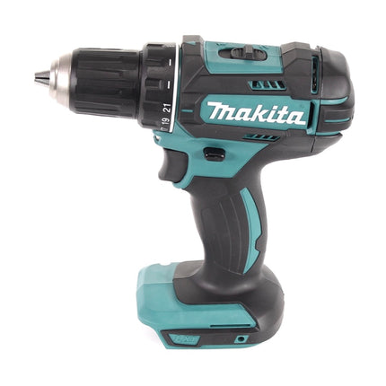 Taladro atornillador inalámbrico Makita DDF 482 Z 18 V 62 Nm + juego de puntas 44 piezas - sin batería, sin cargador