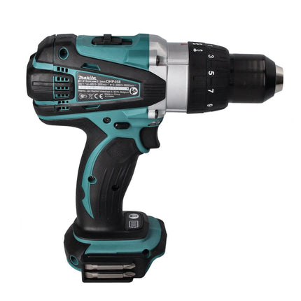 Makita DHP 458 RF cordless impact drill 18 V 91 Nm + 2x rechargeable battery 3.0 Ah + charger
