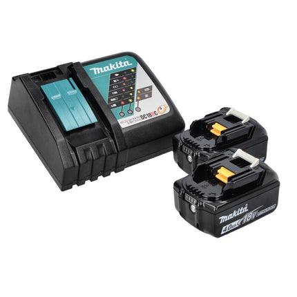 Makita DHP 458 RM Perceuse-visseuse à percussion sans fil 18 V 91 Nm + 2x batterie 4,0 Ah + chargeur