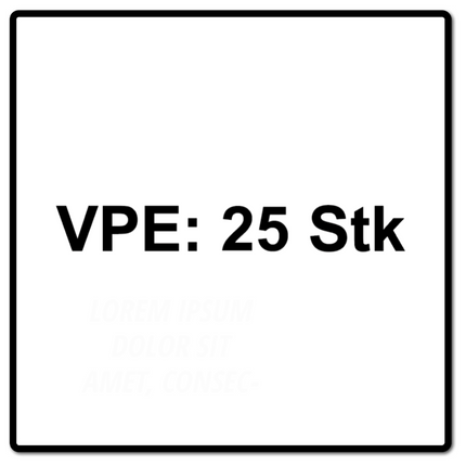 HECO MULTI MONTI plus SS Vis d'ancrage 10,0 x 120mm - Vis à béton - Tête hexagonale - Galvanisée bleue - A2K - 25 pcs. (48455)