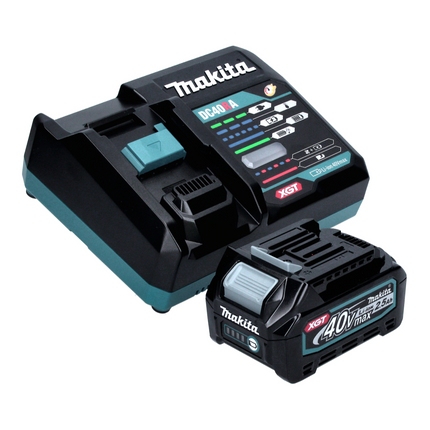 Makita RS 002 GD1 Sega circolare a batteria 40 V max. 260 mm brushless + 1x batteria 2,5 Ah + caricatore