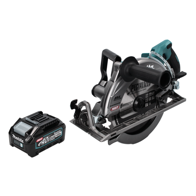 Makita RS 002 GM1 cordless circular saw 40 V max. 260 mm brushless + 1x battery 4.0 Ah - without charger