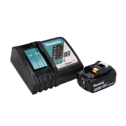 Taladro de percusión sin cable Makita DHP 485 RF1J 18 V 50 Nm sin escobillas + 1x batería recargable 3,0 Ah + cargador + Makpac