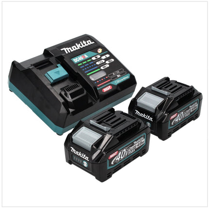 Makita RS001GM2 Scie circulaire sans fil 185mm max. 40V Brushless + 2x Batteries 4,0 Ah + Chargeur