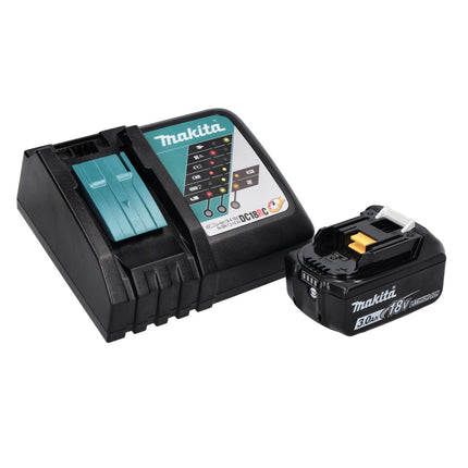 Amoladora angular sin cable Makita DGA 452 RF1 18 V 115 mm + 1x batería recargable 3,0 Ah + cargador