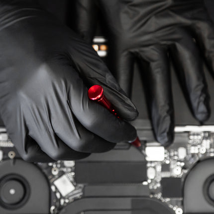 Guantes desechables de nitrilo Negro / Black 100 unidades talla L / Large - no estériles