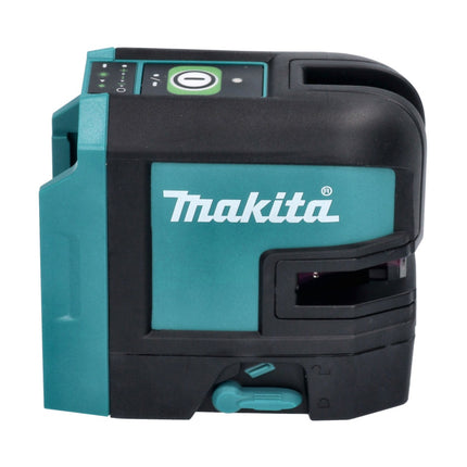 Makita SK 106 GDZ Laser à lignes croisées sans fil, Laser à points croisés vert Solo 12V - sans batterie, sans chargeur