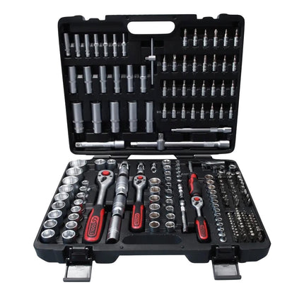 KS TOOLS 1/4"+3/8"+1/2" Steckschlüssel-Satz, 195-tlg ( 917.0795 ) - Toolbrothers