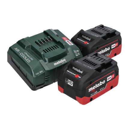 Metabo BS 18 LTX BL Q I Cordless drill driver 18 V 130 Nm brushless ( 602359660 ) + 2x rechargeable battery 5.5 Ah + charger + metaBOX