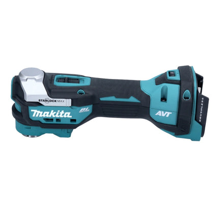 Makita DTM 52 RAJ Akku Multifunktionswerkzeug 18 V Starlock Max Brushless + 2x Akku 2,0 Ah + Ladegerät + Makpac