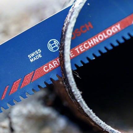 Bosch EXPERT Thick Tough Metal S 1255 CHC Säbelsägeblatt 300 mm 10 Stk. ( 2608900372 ) Carbide Technology