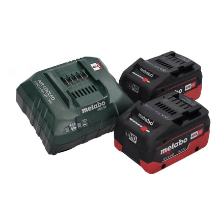 Collomix Xo 20 NC Akku Handrührwerk 18 V 40 l + WK 140 HF Rührer 140 mm + 2x Akku 5,5 Ah + Ladegerät