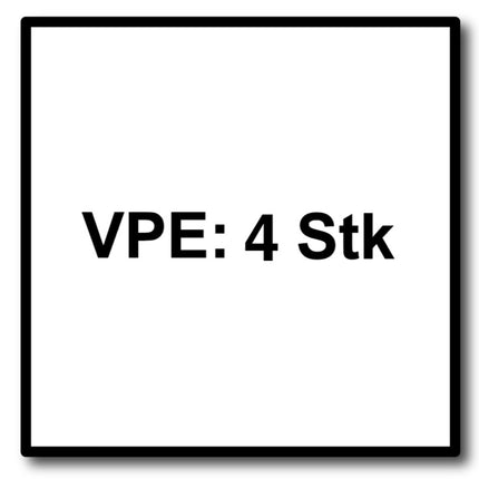 Makita MAP007 Tauchsägeblatt Starlock Plus 52 x 50 mm 4 Stk. ( 4x B-66385 ) - Toolbrothers