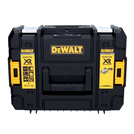 DeWalt DCS 571 Scie circulaire à main sans fil 18 V 115 mm Brushless + 1x batterie 4,0 Ah + TSTAK - sans chargeur
