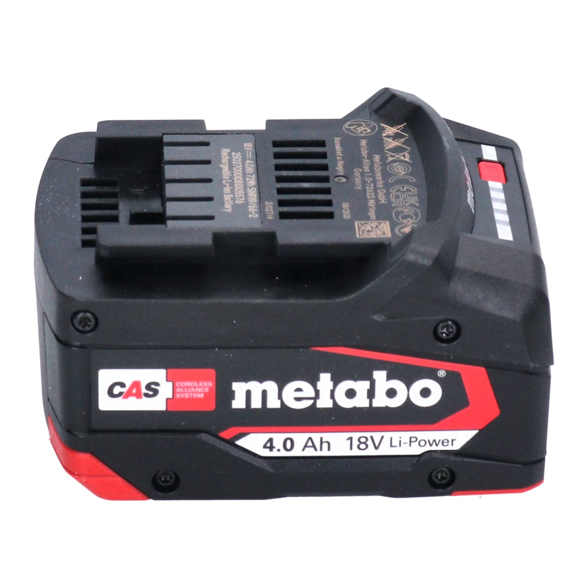Metabo basic set 4x Li-Power battery pack 18 V Ah CAS Li-Ion
