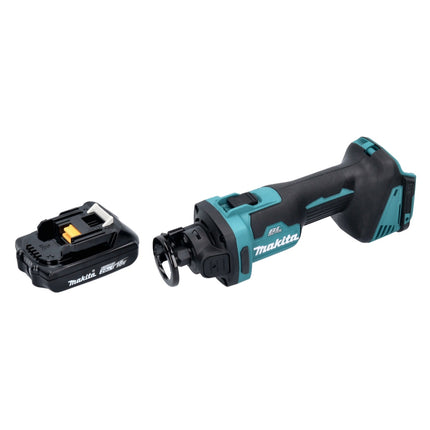 Makita DCO 181 A1 Cortadora rotativa sin cable 18 V 32000 rpm sin escobillas + 1x batería recargable 2,0 Ah - sin cargador