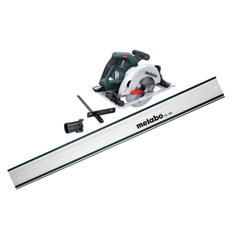 Metabo KS 55 FS Hand-held circular saw 1200 W 160 mm circular saw blade guide rail