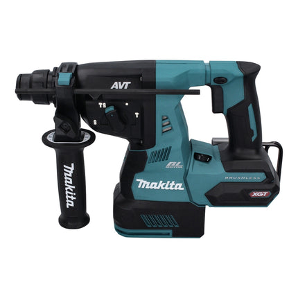 Makita HR 003 GZ Cordless Rotary Hammer 2.8J 40V max. SDS plus Brushless + Drill and Chisel Set 13 pcs. - without battery, without charger