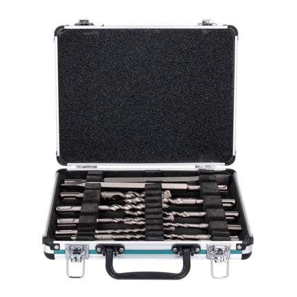 Makita DHR 182 Z Cordless Rotary Hammer 1,7J 18V - SDS plus - Brushless + Drill and chisel Set 13 pcs. - without battery, without charger