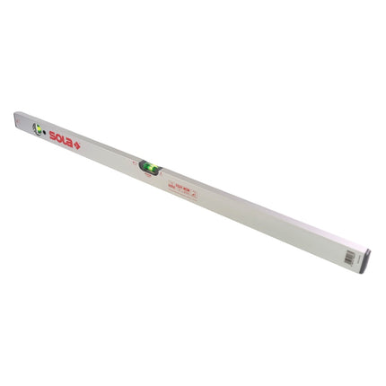 SOLA AV 100 Aluminium Rohrprofil Wasserwaage 100 cm zwei Libellen Rutsch Stopper horizontales und vertikales Messen - Toolbrothers