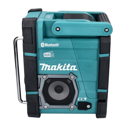 Radio de obra inalámbrica Makita DMR 301 RT 12 V máx. - 18 V DAB / DAB+ / Bluetooth + 2x batería recargable 5,0 Ah + cargador