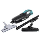 Aspirador sin cable Makita DCL 182 ZB 18 V negro + boquilla reversible para suelos - sin batería, sin cargador
