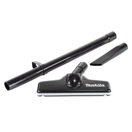 Aspirador sin cable Makita DCL 182 ZB 18 V negro + boquilla reversible para suelos - sin batería, sin cargador