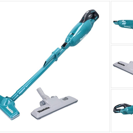 Makita DCL 281 FZ cordless hoover 18 V brushless + carpet floor nozzle - without battery, without charger