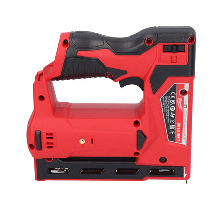 Milwaukee M12 BST-0 Grapadora sin cable 12 V 6 - 14 mm ( 49334596349 ) Solo - sin batería, sin cargador gert
