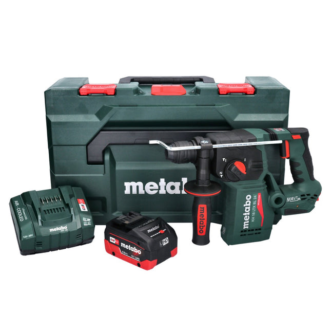 Metabo KH 18 LTX BL 24 cordless hammer drill 18 V 2.2 J SDS Plus Brushless + 1x rechargeable battery 8.0 Ah + charger + metaBOX