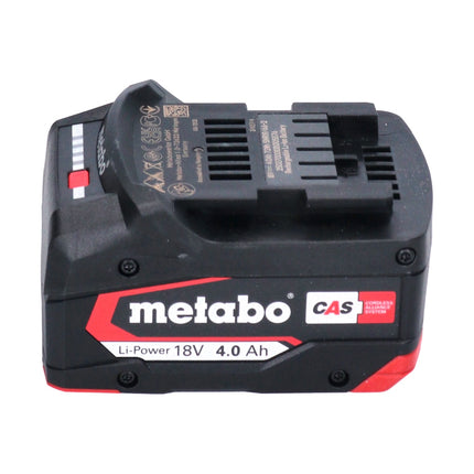 Metabo KH 18 LTX 24 martello combinato a batteria 18 V 2,1 J SDS plus + 1x batteria ricaricabile 4,0 Ah + metaBOX - senza caricabatterie