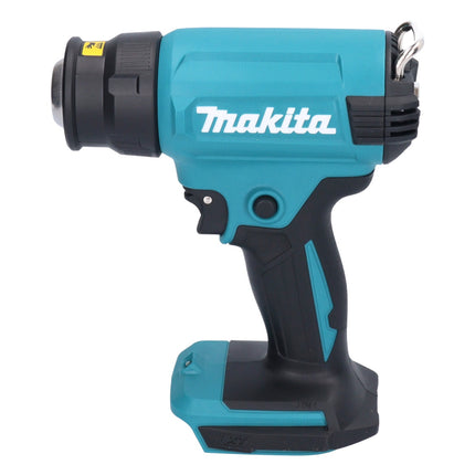 Makita DHG 180 RAJ cordless hot air gun 18 V 550 °C + 2x rechargeable battery 2.0 Ah + charger + Makpac