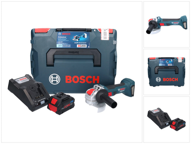 Bosch GWX 18V 7 Professional Akku Winkelschleifer 18 V 125 mm Brushless X LOCK 1x ProCORE Akku 5 5 Ah Ladegeraet L Boxx 0 - toolbrothers
