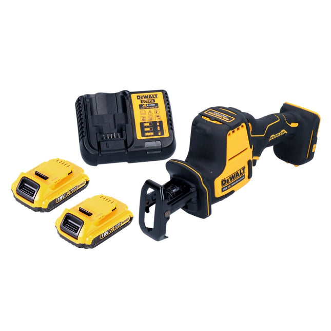 DeWalt DCS 369 D2 Cordless reciprocating saw Reciprocating saw 18 V Brushless + 2x battery 2.0 Ah + charger