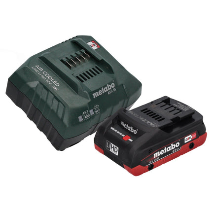 Metabo KH 18 LTX BL 28 Q Akumulatorowa wiertarko-wkrętarka udarowa 18 V 3 J SDS plus Brushless + 1x akumulator 4,0 Ah + ładowarka + metaBOX
